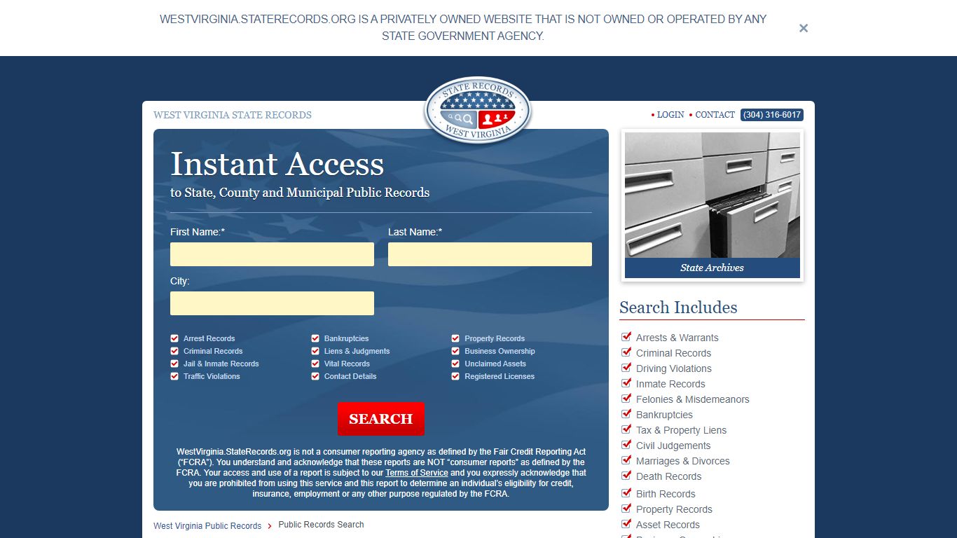 West Virginia Public Records | StateRecords.org
